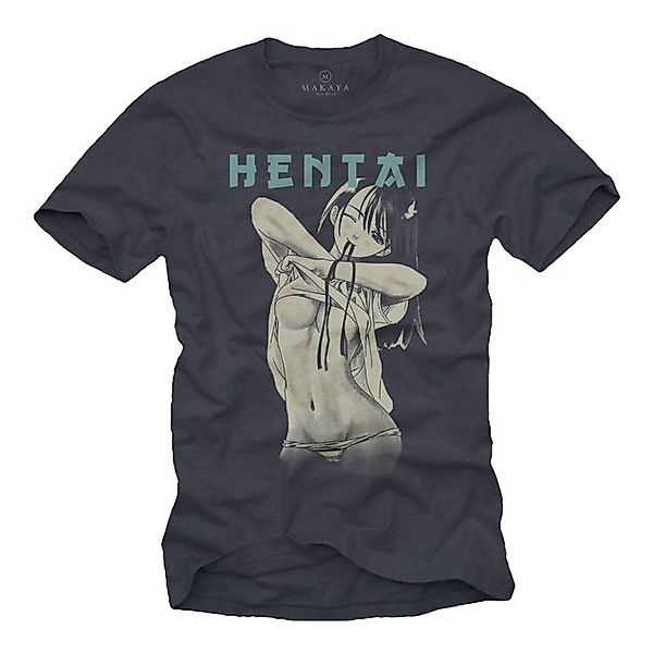 MAKAYA T-Shirt Herren Sexy Hentai Waifu günstig online kaufen
