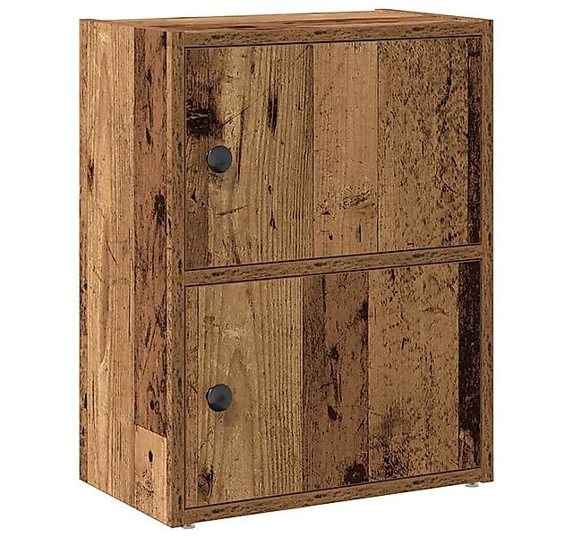 vidaXL Bücherregal Bücherregal Altholz-Optik 40x24x52 cm Holzwerkstoff, 1-t günstig online kaufen