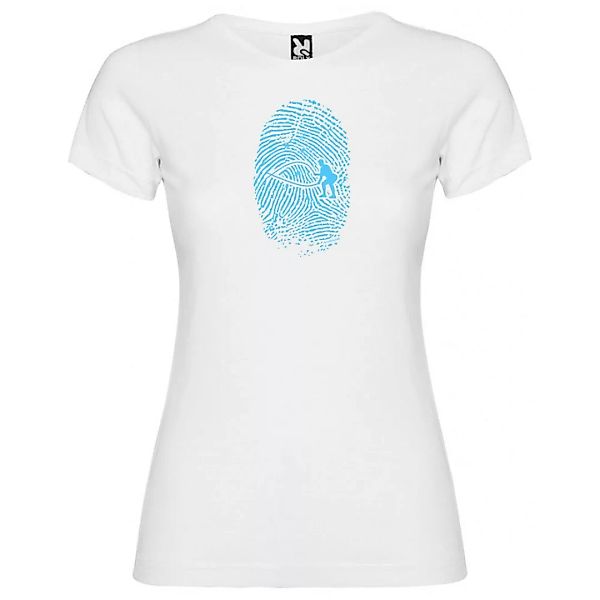 Kruskis Crossfit Fingerprint Kurzärmeliges T-shirt 2XL White günstig online kaufen