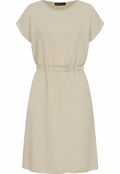 CLOUD 5IVE Shirtkleid "CLOUD 5IVE Musselin T-Shirt-Kleid mit elastischem Ta günstig online kaufen