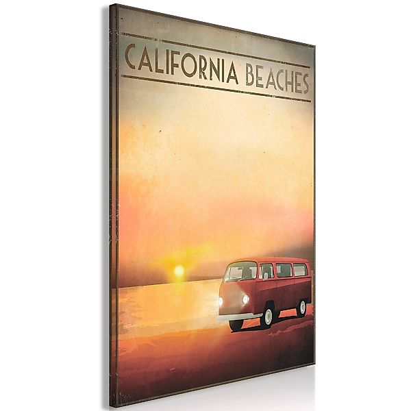Wandbild - California Beaches (1 Part) Vertical günstig online kaufen