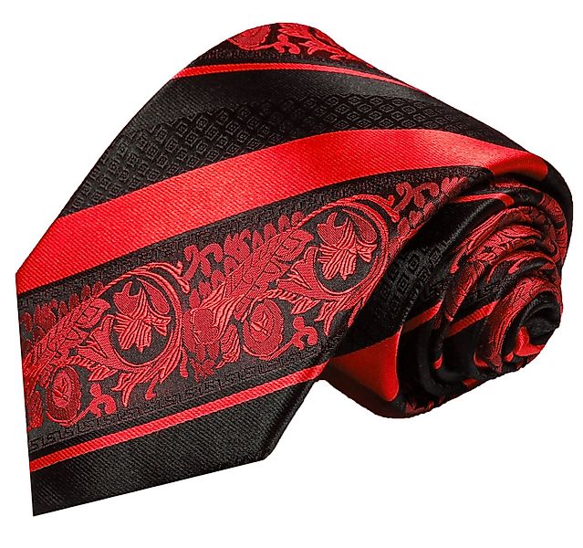 Paul Malone Krawatte moderne Herren Seidenkrawatte barock gestreift 100% Se günstig online kaufen