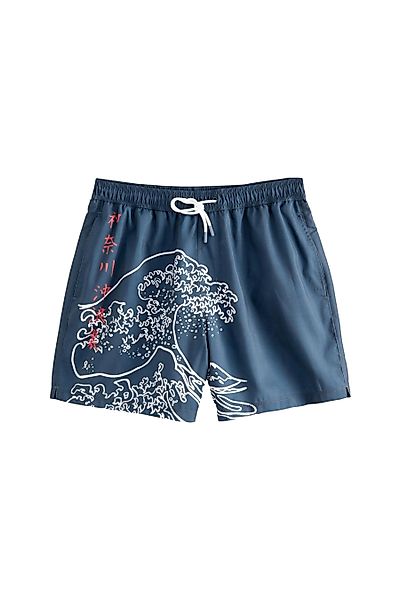 Next Badeshorts Lizenzierte Badeshorts mit Blätter-Print günstig online kaufen