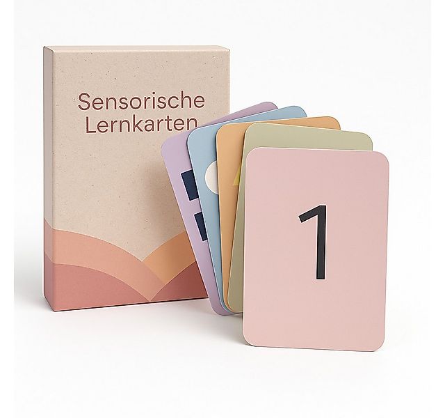 Diyarts Lernspielzeug Sensorische Lernkarten (10 doppelseitige Karten, 10-S günstig online kaufen