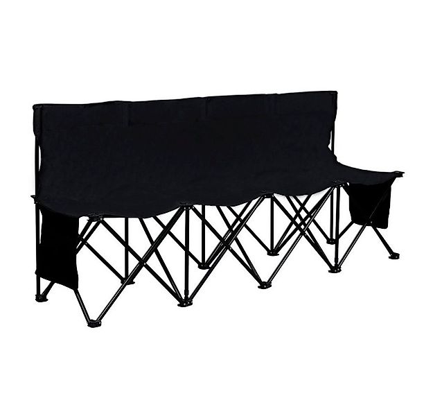 Yaheetech Campingstuhl Gartenbank Campinghocker faltbar, Sitzbank 4-Sitzer- günstig online kaufen