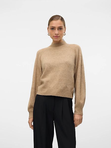 Vero Moda Strickpullover "VMLEAF LS HIGH NECK PULLOVER ENT" günstig online kaufen