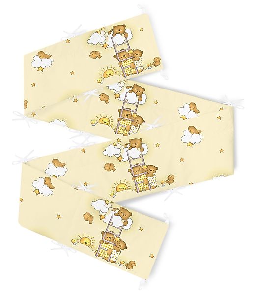 Amilian Bettnestchen Bettumrandung 360x30 cm für günstig online kaufen