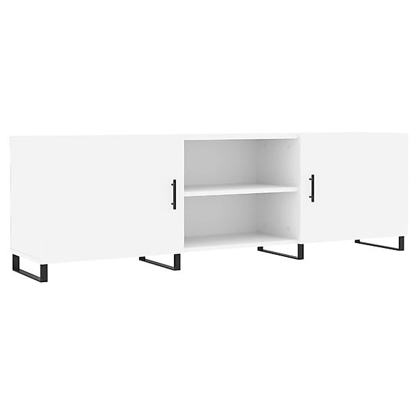 vidaXL TV-Schrank Weiß 150x30x50 cm Holzwerkstoff 829116 günstig online kaufen