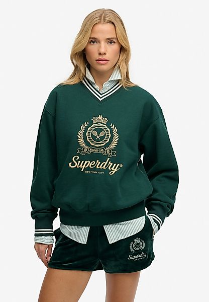 Superdry Sweatshirt "COUNTRY CLUB LOOSE V SWEAT" günstig online kaufen