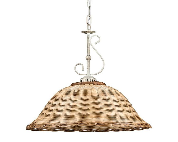 Helios Leuchten Hängeleuchten Rattan, Korblampe, Rattanlampe skandinavische günstig online kaufen