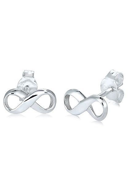 Elli Paar Ohrstecker Stecker Infinity Unendlichkeit Symbol 925 Silber günstig online kaufen
