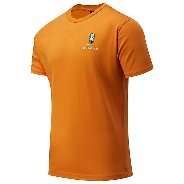 New Balance Minimize Kurzarm T-shirt L Madras Orange günstig online kaufen