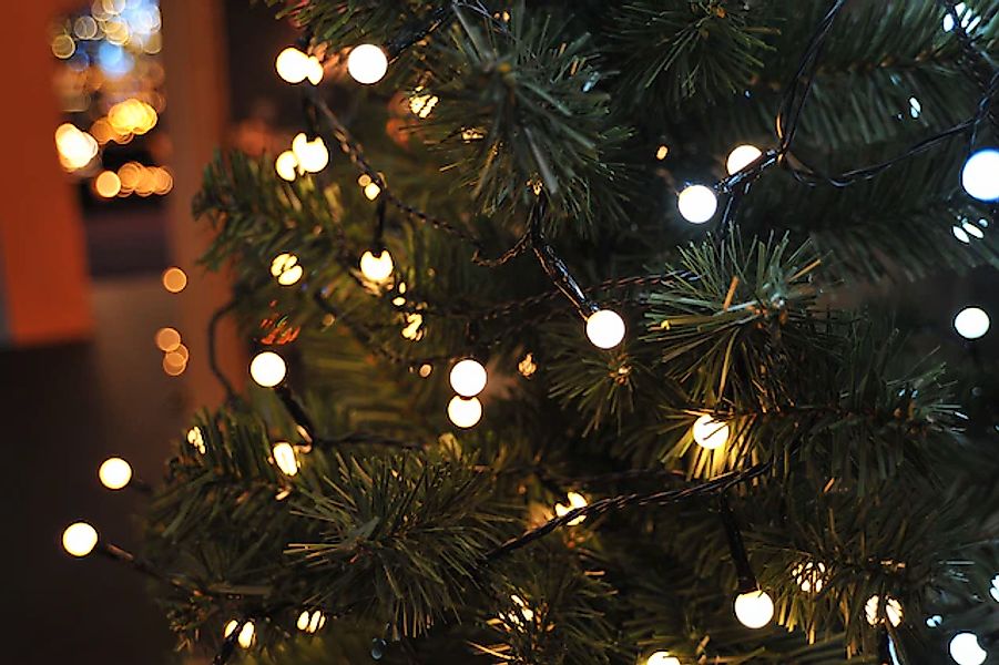 KONSTSMIDE LED-Lichterkette »Weihnachtsdeko aussen«, 160 St.-flammig, LED G günstig online kaufen