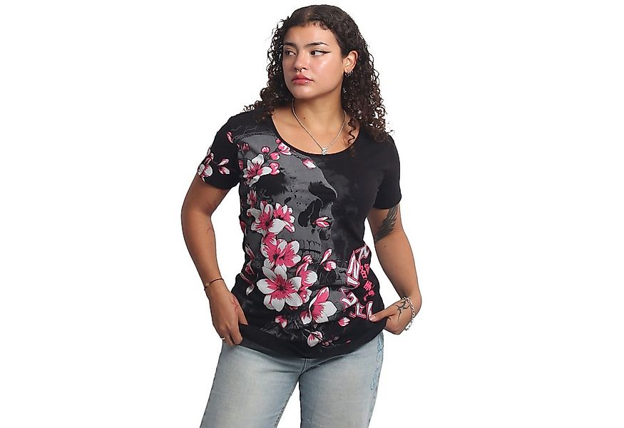 YAKUZA Rundhalsshirt Hanami günstig online kaufen