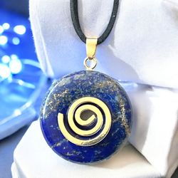 Steinfixx® Lange Kette echter Edelsteindonut 30 günstig online kaufen