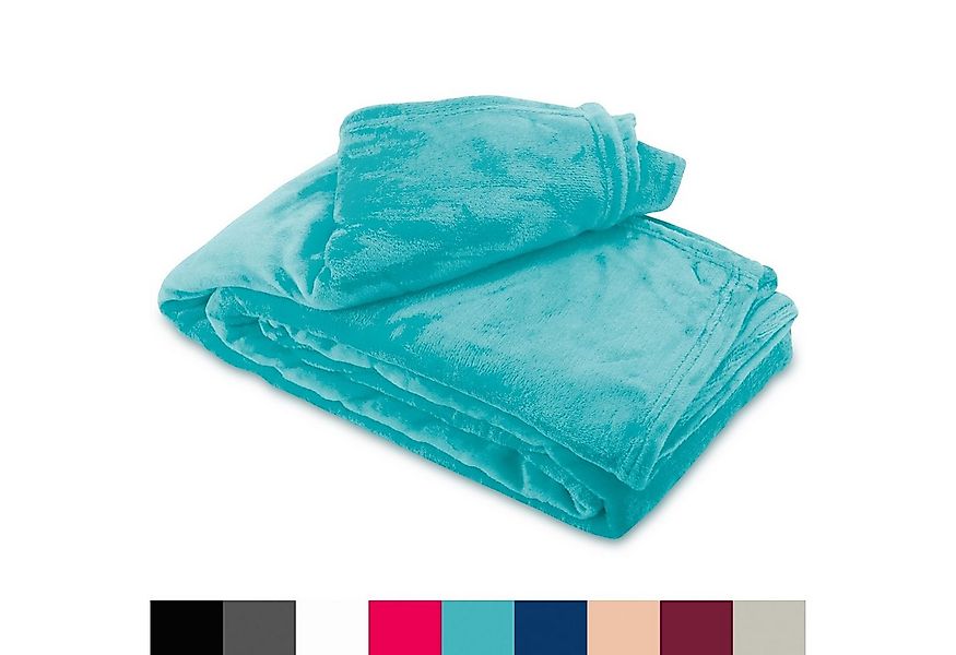 Wohndecke kuschelig warm 150x200, 220x240 oder 270x230, Leonado Vicenti, Ku günstig online kaufen