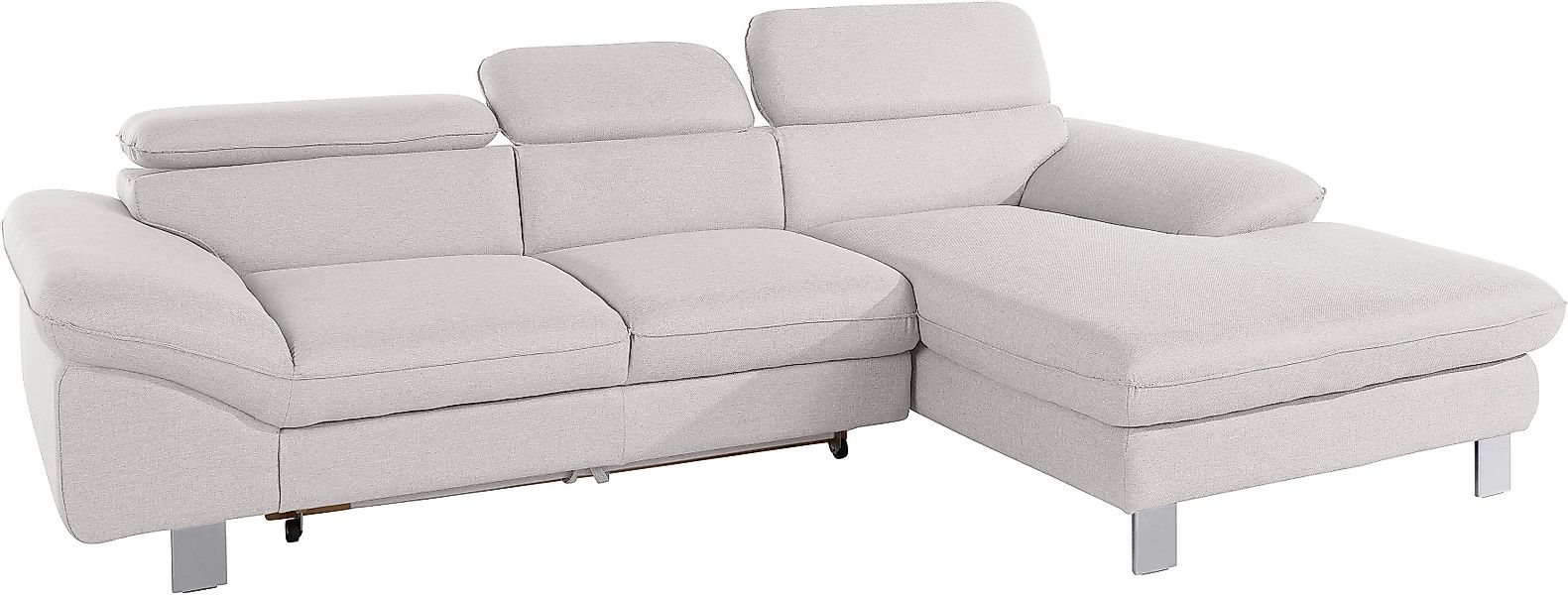 COTTA Ecksofa Driver L-Form, mit Kopfteilverstellung, günstig online kaufen