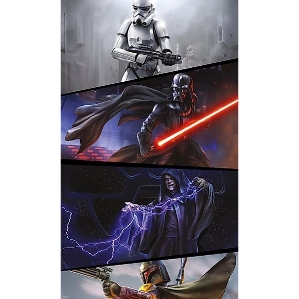 Komar Fototapete Vlies Star Wars Moments Imperials  120 x 200 cm günstig online kaufen