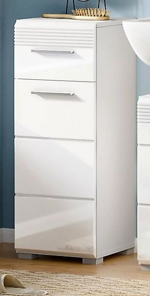 Unterschrank Linus (Badezimmer Kommode in weiß mit Schublade, 30 x 79 cm) H günstig online kaufen