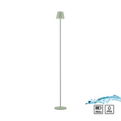 JUST LIGHT Stehlampe »EURIA« LED-Modul 1 Stk. Warmweiß Akkuleuchte günstig online kaufen