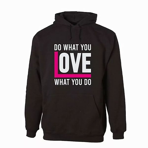 G-graphics Hoodie Do what you LOVE what you do Unisex mit trendigem Frontpr günstig online kaufen