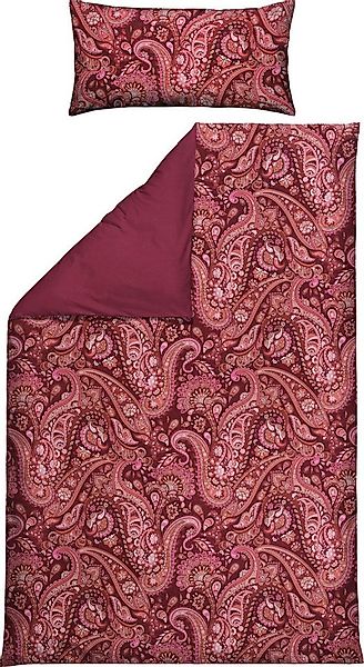 REDBEST Bettwäsche Bettwäsche, Mako-Satin, Satin Paisley günstig online kaufen