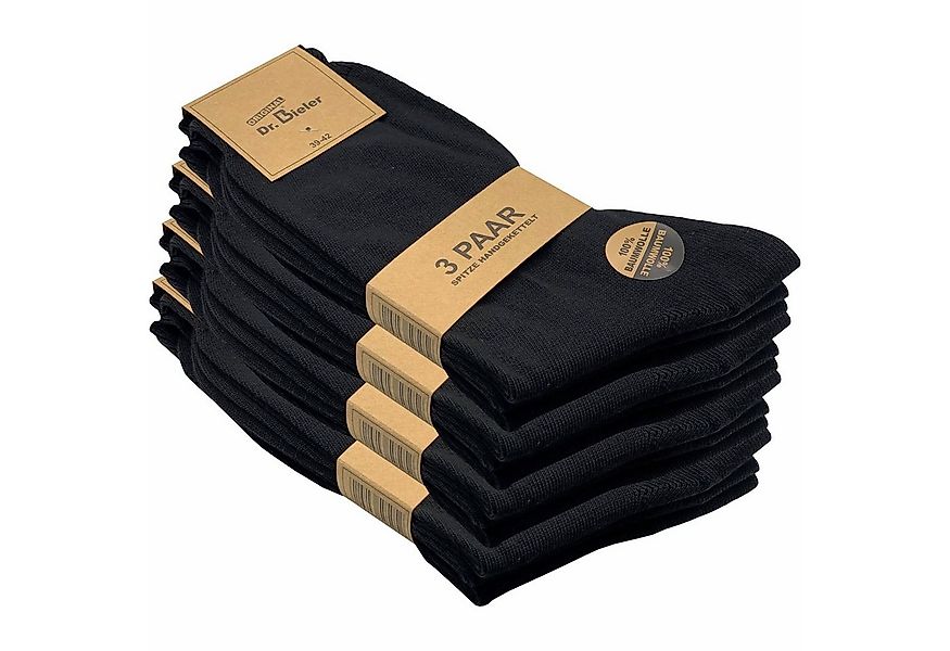 GAWILO Basicsocken für Herren aus 100% Baumwolle - ohne Gummi - ohne drücke günstig online kaufen