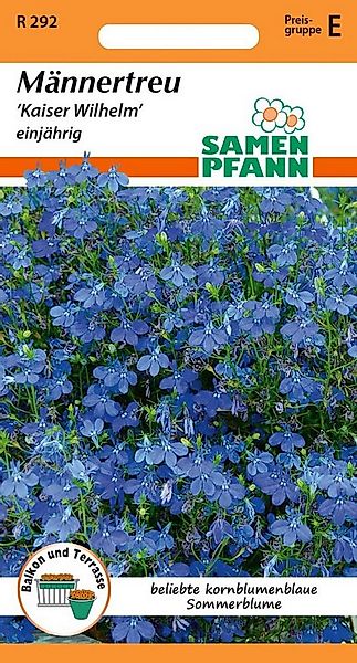 SAMEN PFANN Blumensamen Männertreu (Lobelia), Kaiser Wilhelm - Saatgut Same günstig online kaufen