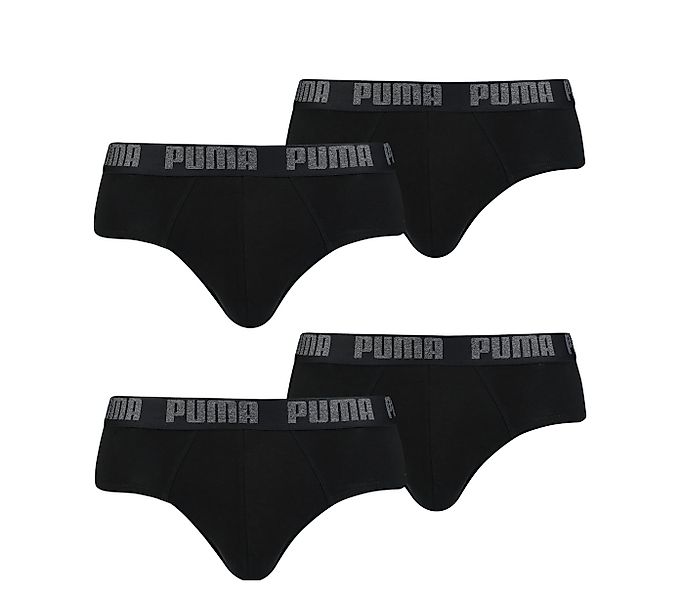 PUMA Slip Puma Herren Slips Briefs im 4-er Pack günstig online kaufen