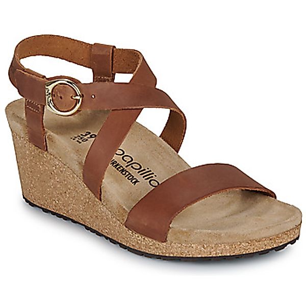 Papillio  Sandalen Sibyl Ring-Buckle LENA Cognac günstig online kaufen