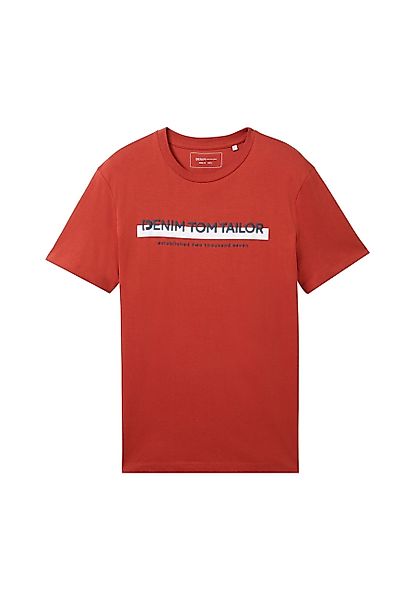 TOM TAILOR T-Shirt T-Shirt Kurzarmshirt (1-tlg., günstig online kaufen
