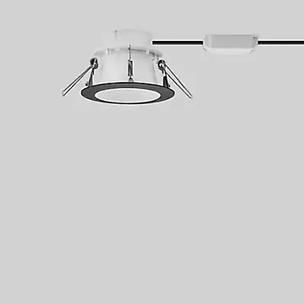 Bega 50813 - Studio Line Deckeneinbauleuchte LED, schwarz/Messing günstig online kaufen