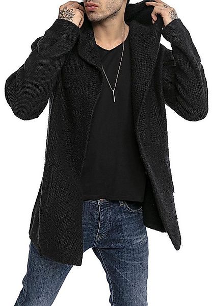 RedBridge Cardigan mit Kapuze ohne Verschluss Grobstrick Jacke günstig online kaufen