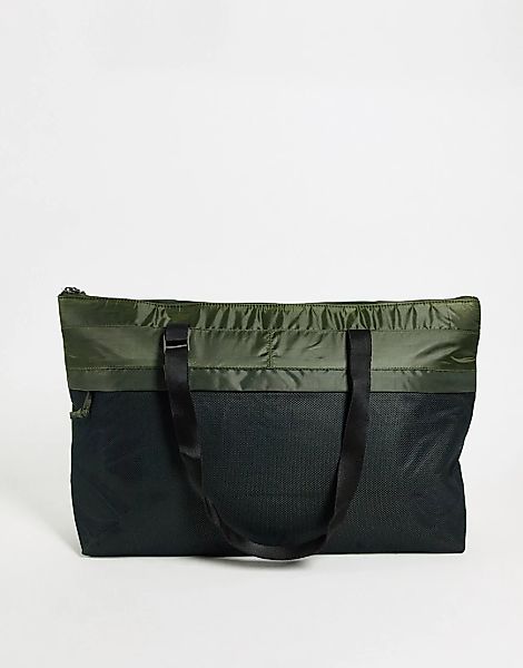 Bolongaro Trevor – Reisetasche aus Nylon mit Netztasche-Grün günstig online kaufen
