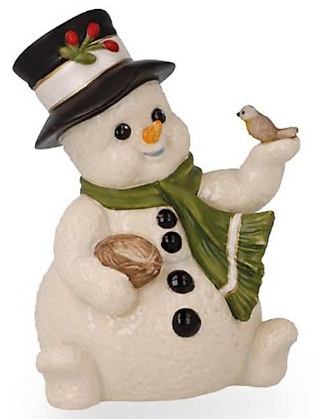 Goebel Dekofigur Schneemann - Ein kuscheliges Plätzchen (1 St), 8 x 7 x 11 günstig online kaufen