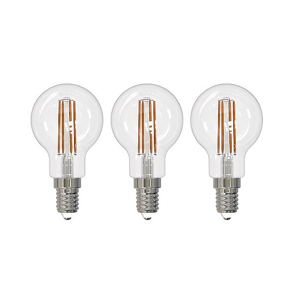 Arcchio LED-Leuchtmittel Filament E14 G45, 3er-Set, 2700 K günstig online kaufen