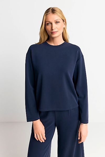 RICHROYAL Sweatshirt "2409 T Peach Crew", überschnittene Schultern, softer günstig online kaufen