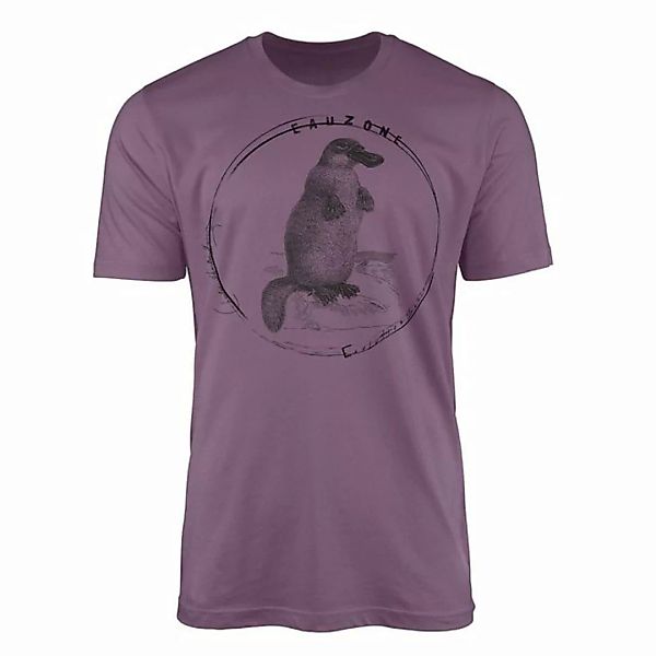 Sinus Art T-Shirt Evolution Herren T-Shirt Schnabeltier günstig online kaufen