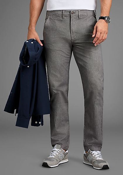 Mans World Chinohose leichte Struktur im Gewebe günstig online kaufen
