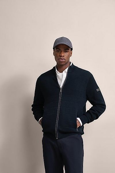 bugatti Strickjacke mit Stehkragen günstig online kaufen