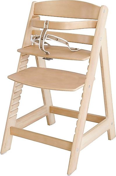 roba® Hochstuhl Treppenhochstuhl Sit up III, natur, aus Holz günstig online kaufen