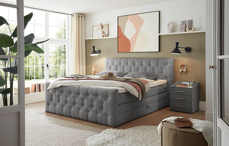 ED EXCITING DESIGN Boxspringbett "Cashfield", OTTOs Choice! Topseller inkl. günstig online kaufen