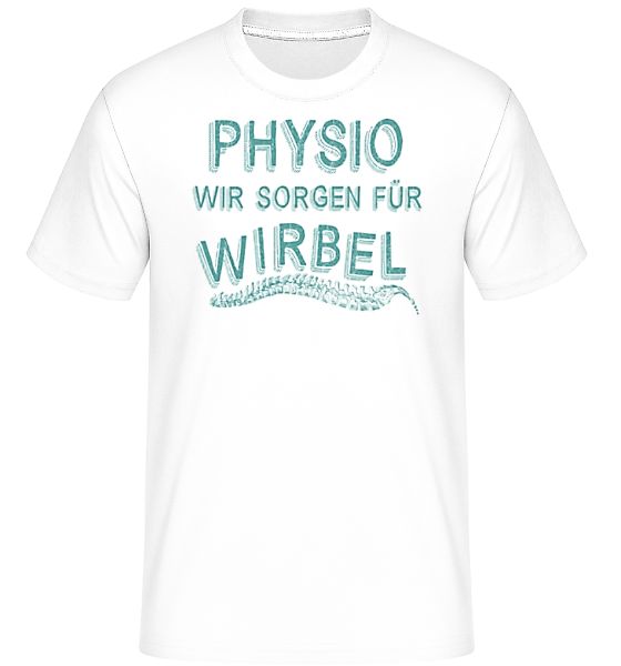 Physio Wir Sorgen Für Wirbel · Shirtinator Männer T-Shirt günstig online kaufen