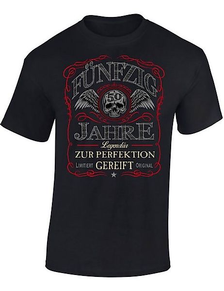 Baddery Print-Shirt Geburtstagsgeschenk für Männer - 50 Jahre: "50 Jahre Le günstig online kaufen