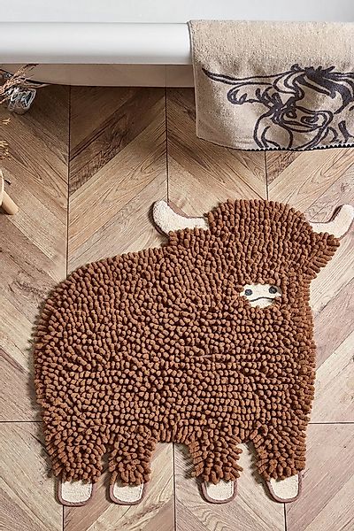 Next Badematte Plüschige Badematte in Bobble-Form, Hamish, Höhe 80 mm günstig online kaufen