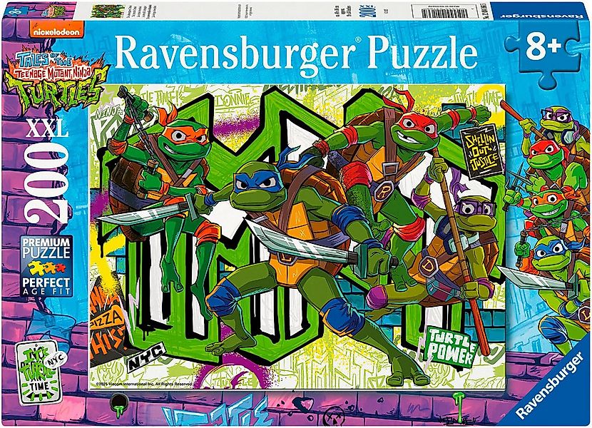 Ravensburger Puzzle Teenage Mutant Ninja Turtles - Die unbesiegbaren Turtle günstig online kaufen