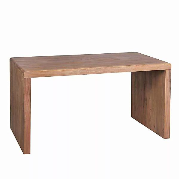 Massivholz Schreibtisch aus Akazie natur modern günstig online kaufen