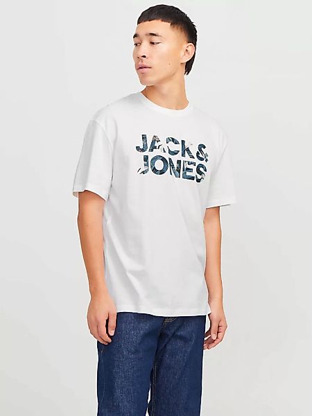 Jack & Jones Rundhalsshirt "JJEBRYAN CORP LOGO TEE SS O-NECK NOOS", mit Log günstig online kaufen