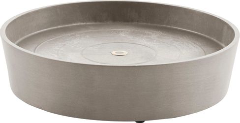 ECOPOTS Blumentopfuntersetzer SAUCER WHEELS Taupe, BxTxH: günstig online kaufen