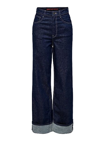 ONLY Weite Jeans ONLMercer (1-tlg) Plain/ohne Details günstig online kaufen